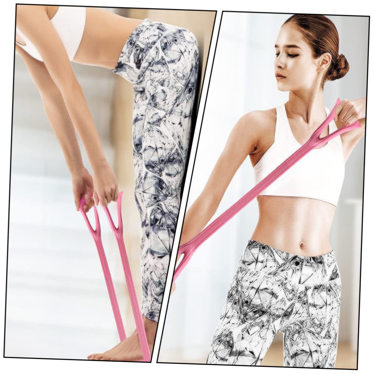 TOYANDONA Banda Elástica de para Entrenamiento de Cuerda de Resistencia para Ejercicio Casa Oficina y Gimnasio para Pérdida de y Tonificación