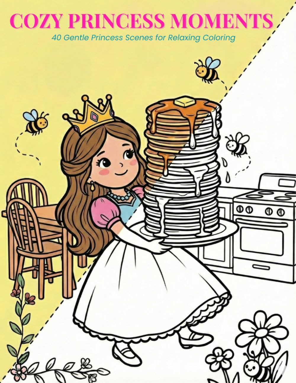 Cozy Princess Moments (The Cozy Moments Coloring Series)