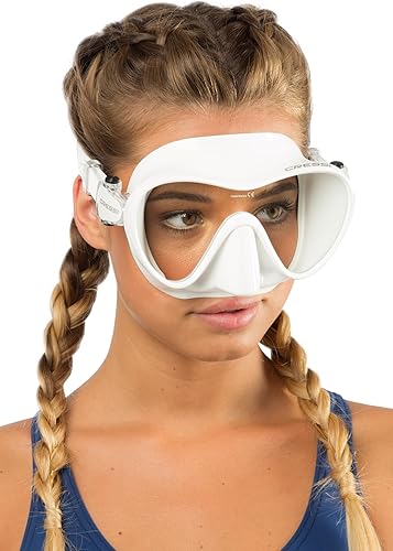 Miniatura 7 de Cressi Scuba Diving Snorkeling Kit - Freediving Mask & Dry Snorkel - F1 & Supernova Dry Designed in Italy