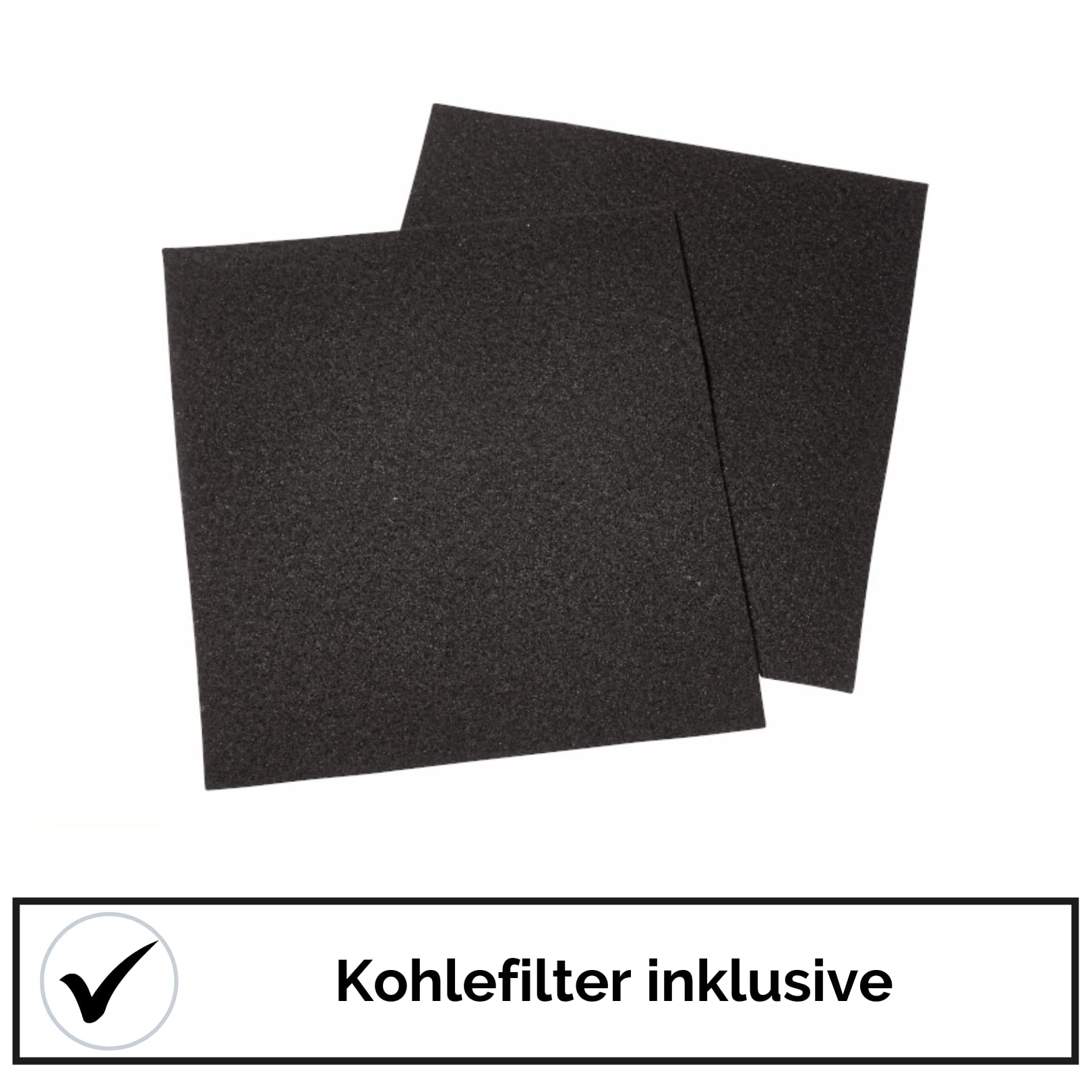 YUNA Dunstabzugshaube Milena KUBH 60210 Unterbauhaube Abluft Umluft 210m³/h LED