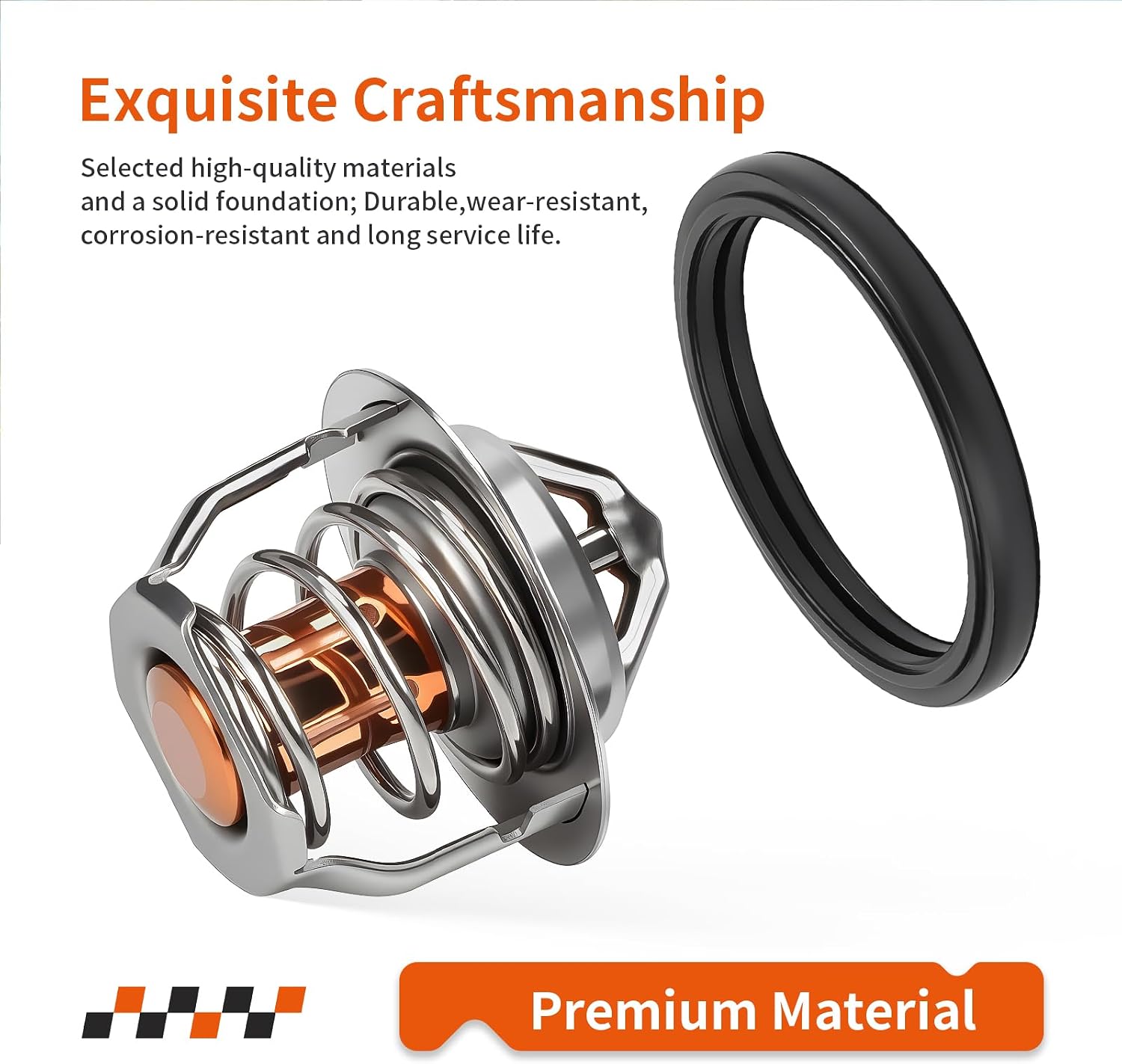 Thermostat Assembly for Suzuki Bandit Hayabusa 1250 1300 GSF1250S GSX1300R (Only Model K5/6/7) GSXR 600 750 GSX650F GSX-S750 GSX1250FA 17670-76G00