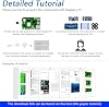 freenove projects kit for raspberry pi 5 4 b 3 b + 400 zero 2 w simple wiring 860-page detailed tutorial python c java scratch processing code 132 projects (raspberry pi not included)