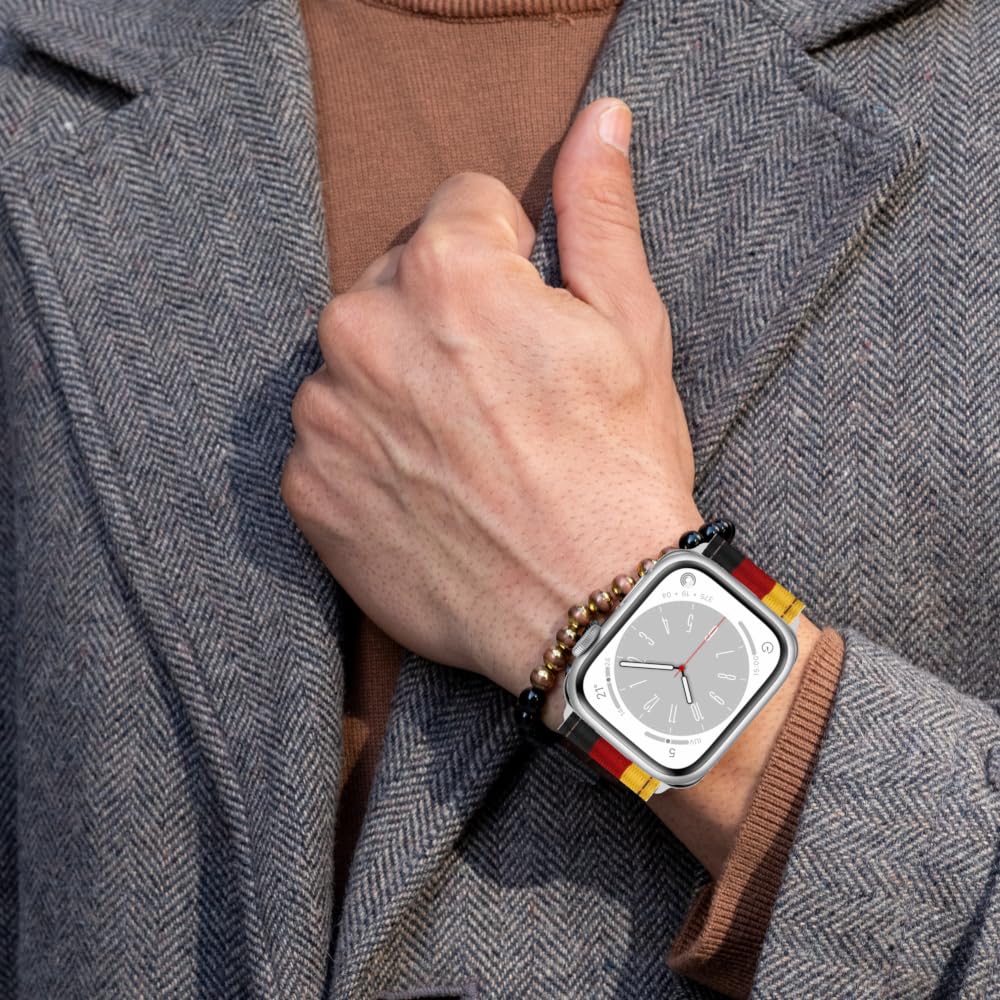 ESTUYOYA Germany Strap compatible with Apple Watch 41mm 40mm 38mm, (42mm-Serie 10) - Image 3
