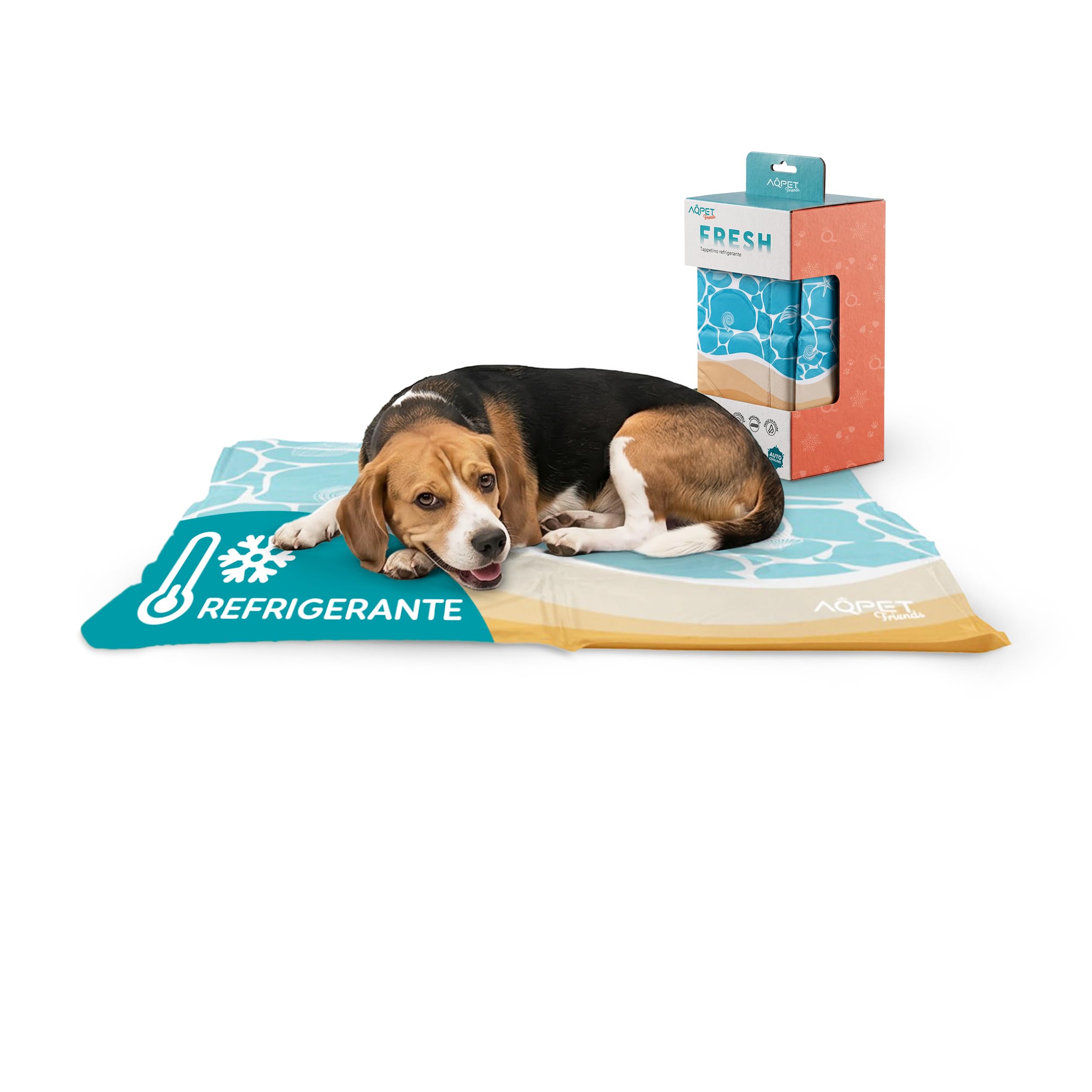 Tapis de refroidissement chien chat AQPET grand matelas rafraîchissant