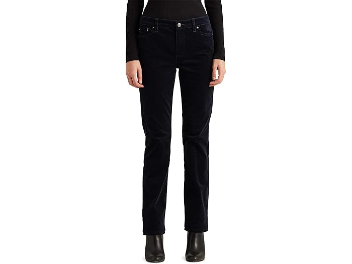 lauren ralph lauren premier straight corduroy jeans