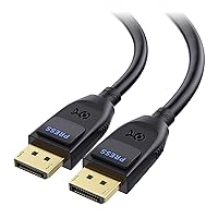 Vista 8 de Cable Matters [Certificado VESA] Cable DisplayPort 2.1 de 40 Gbps de 6.6 pies, cable DP40 8K 120Hz, 4K 240Hz en negro con FreeSync, G-SYNC y HDR