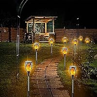 Vista 7 de Kit de extensión de lámpara de llama y conector de junta para hacer que la antorcha solar sea más alta, 12 pulgadas, 6