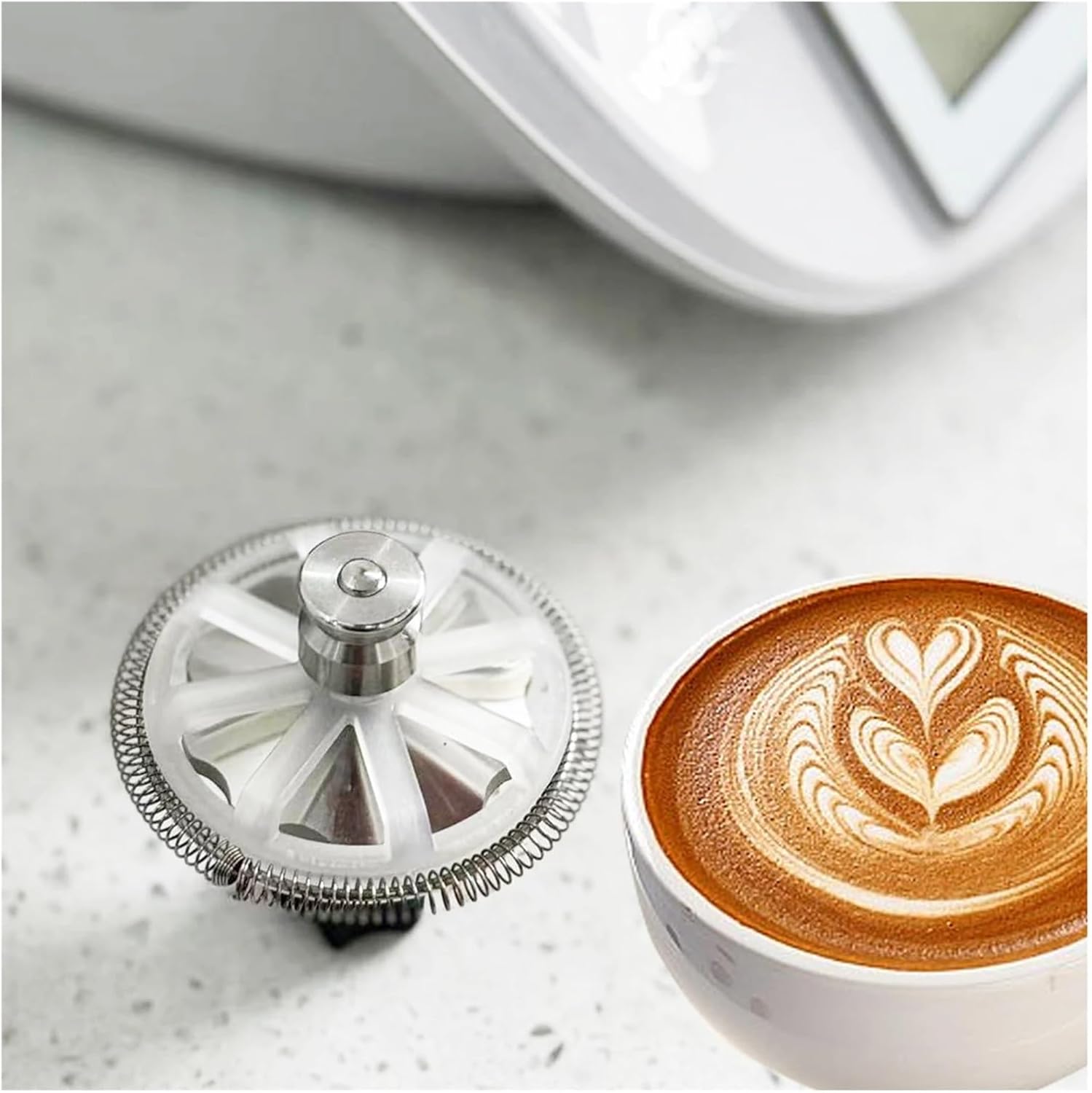 Milk Frother Attachment Compatible for Thermomix TM5 TM6 Food Processor Accessories MiFood Processor TM5 TM6 Spare Parts