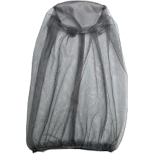 Mosquitoes Head Net Face Neck Fly Netting Hoods from Bugs Protections Screen Net for Camping Travel Hiking, Light Gray