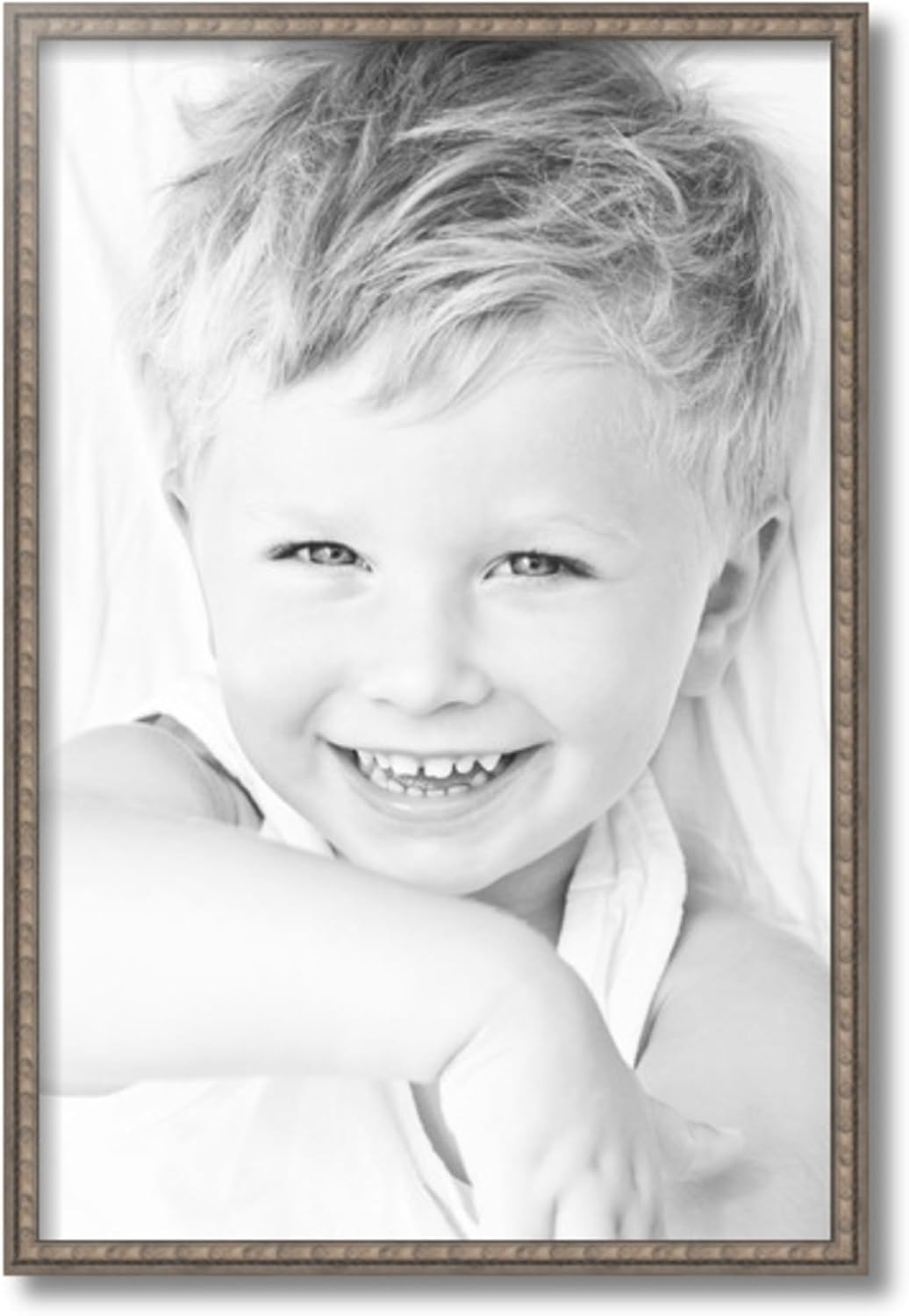 ArtToFrames 16x24 Inch Multi Picture Frame, This 0.75 Inch Custom Poster Frame is Silver - Comes with Economy Acrylic and Corrugated Backing (WOMD9330-16x24)