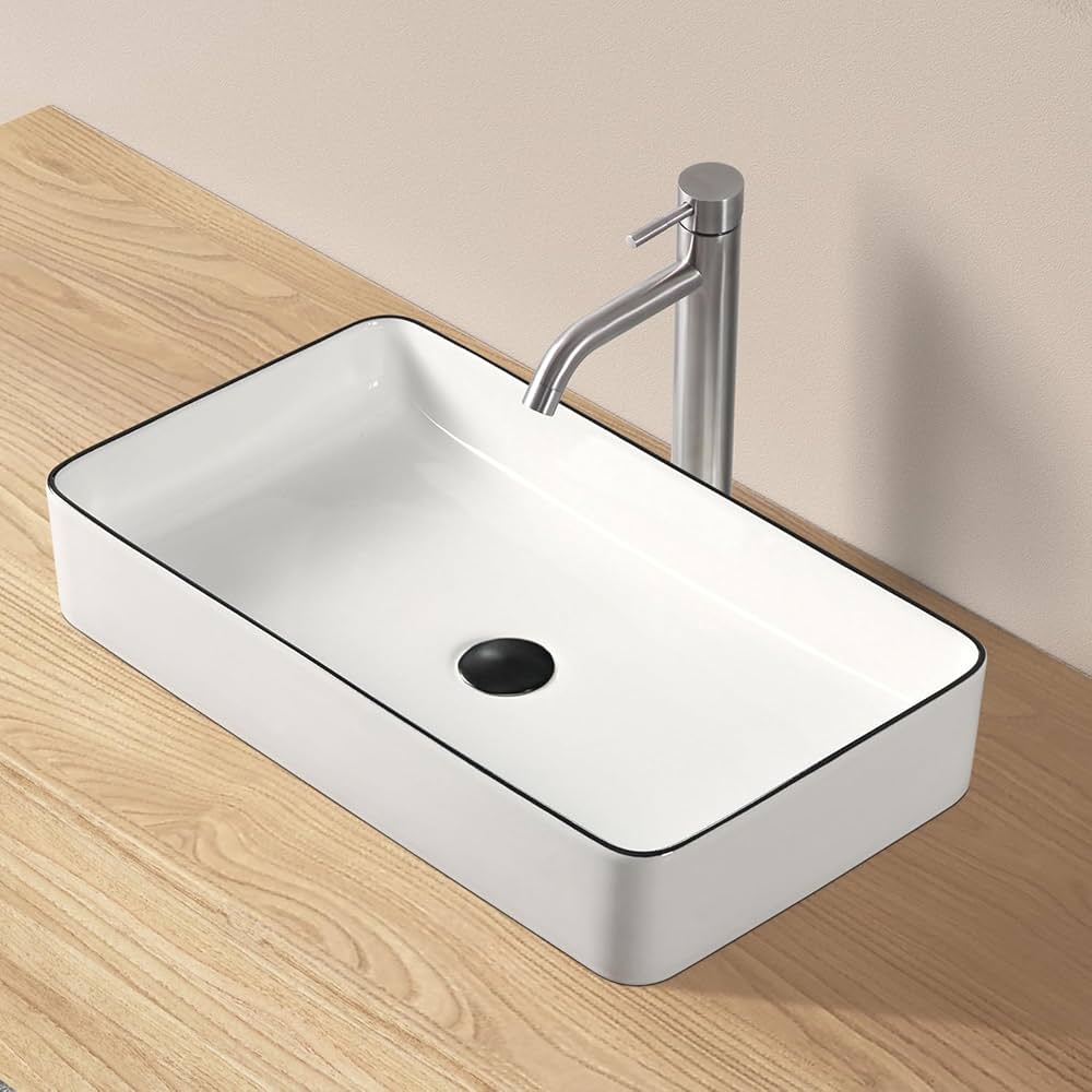 JOMOWN 洗面ボウル 605×355×110mm Amazon.co.jp: 【JOMOWN限定販売】 オシャレ 洗面ボウル 大型