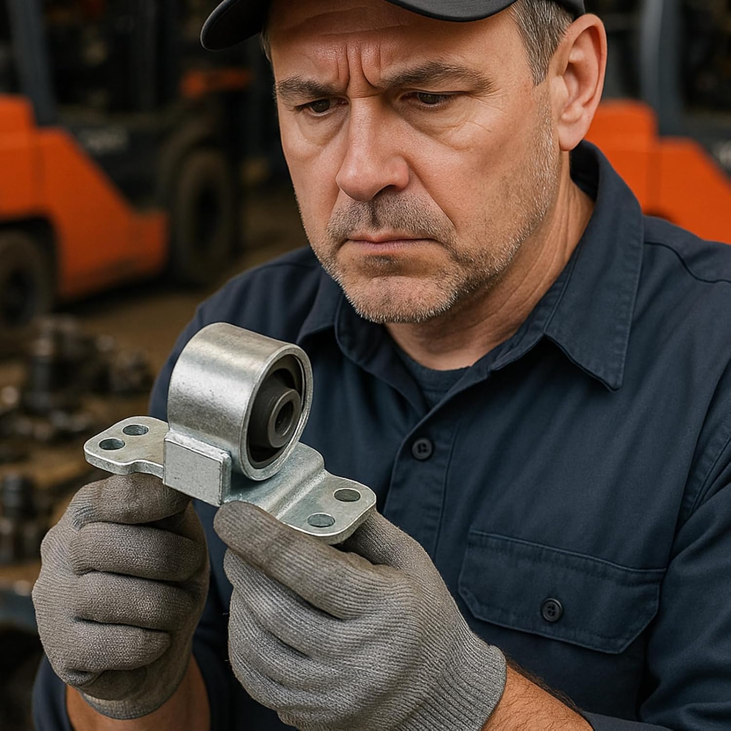 Insulator Torque Transmission Mount 41260-26620-71 fits for Toyota Forklift 8FD10-30 8FG10-30 8FDU15-32 8FGU15-32