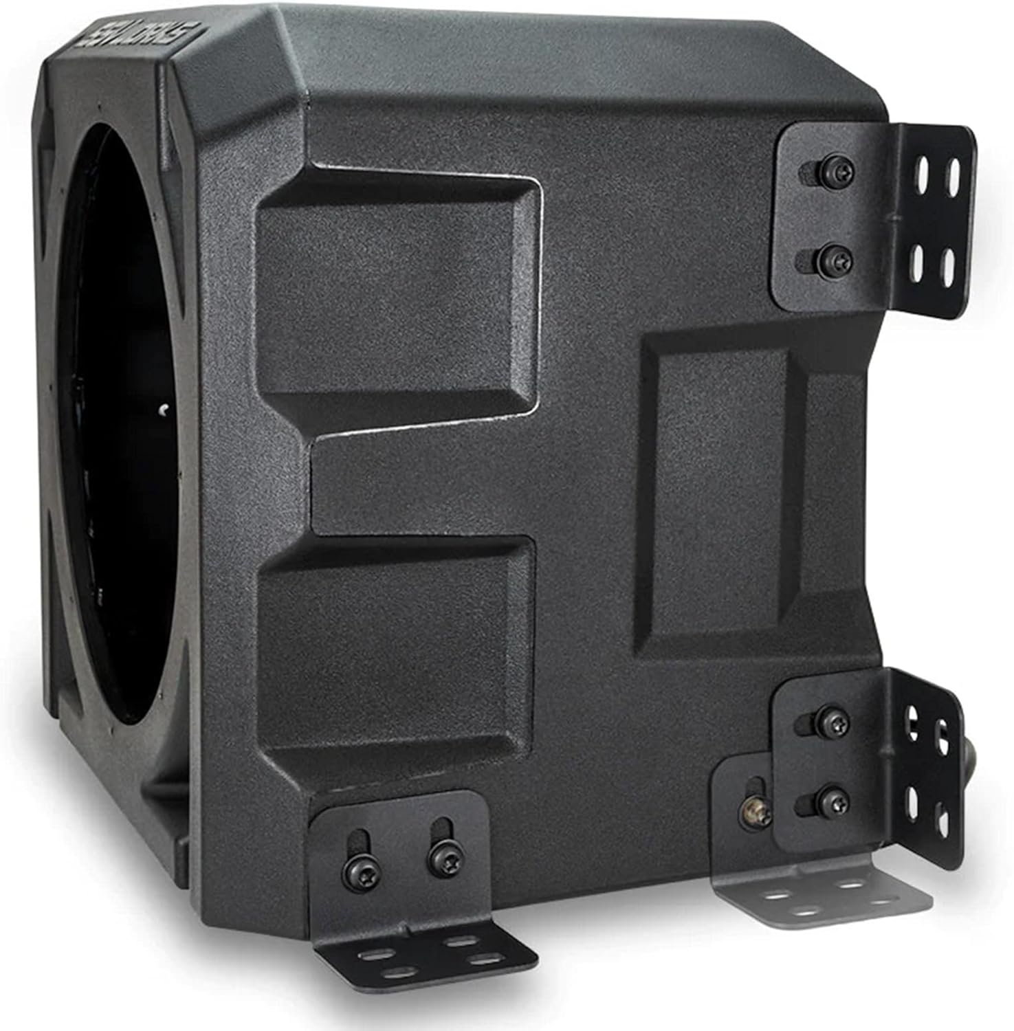 SSV Universal 10-inch Subwoofer Enclosure side view kalawan ningkatna kurung