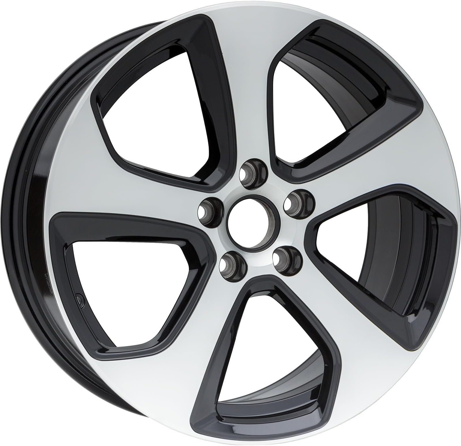 New 18x7.5 18-Inch Charcoal Gray Aluminum Alloy Wheel Rim Fits Volkswagen VW Golf GTI 2014 2015 2016 2017 2018 2019 2020 ALY69980U45N