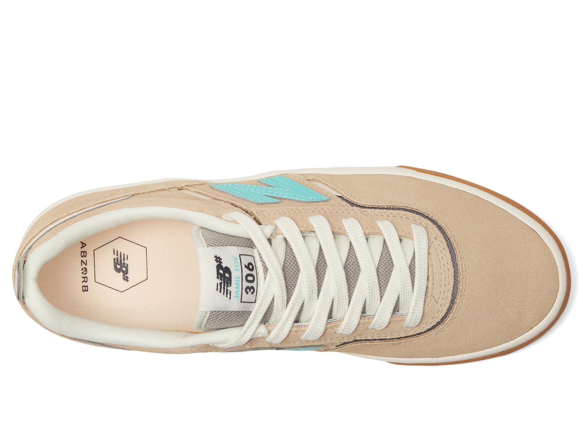 New Balance Men's 306 Jamie Foy Skate Shoe, Indigo, 10