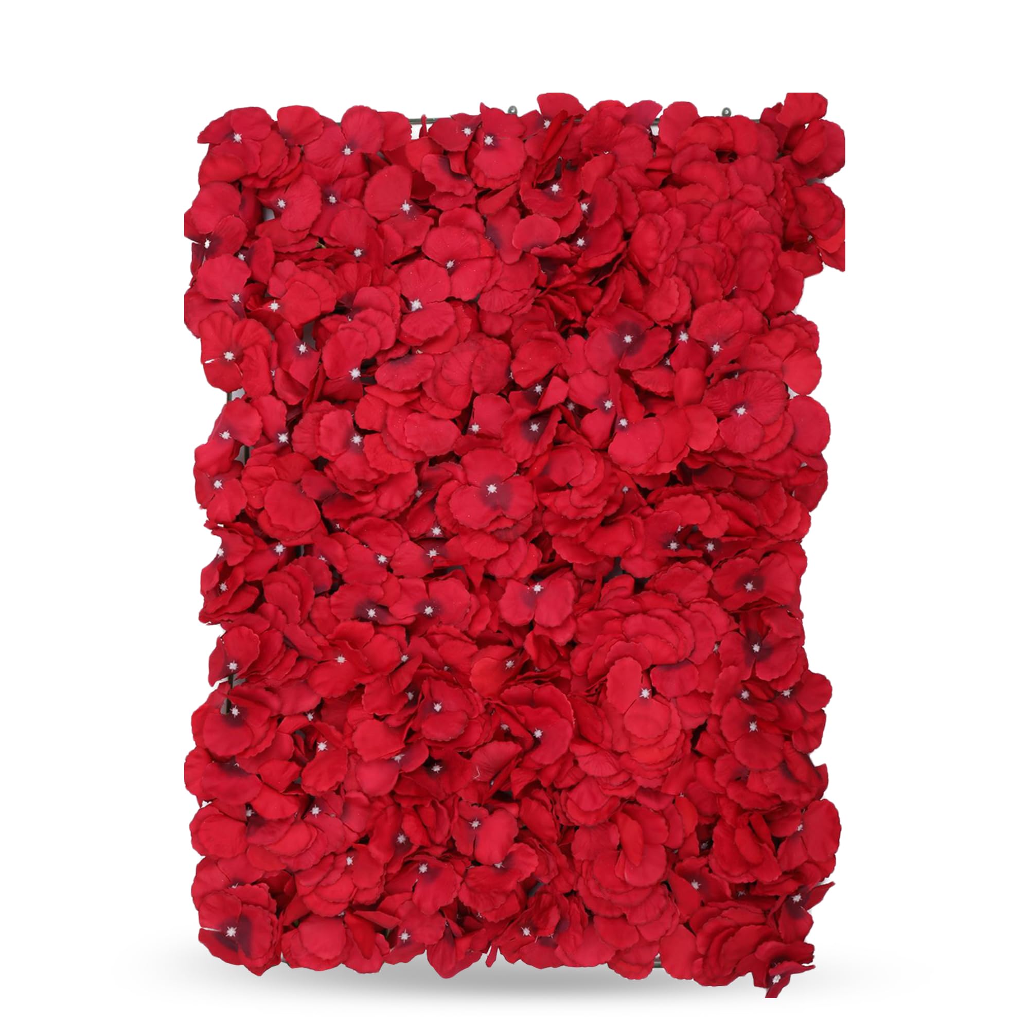 WedDecor Artificial Silk Flower Panel, Red, 1pc — image 1