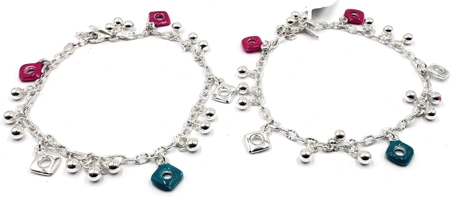 Balaji 925 Sterling Silver Anklet - #51