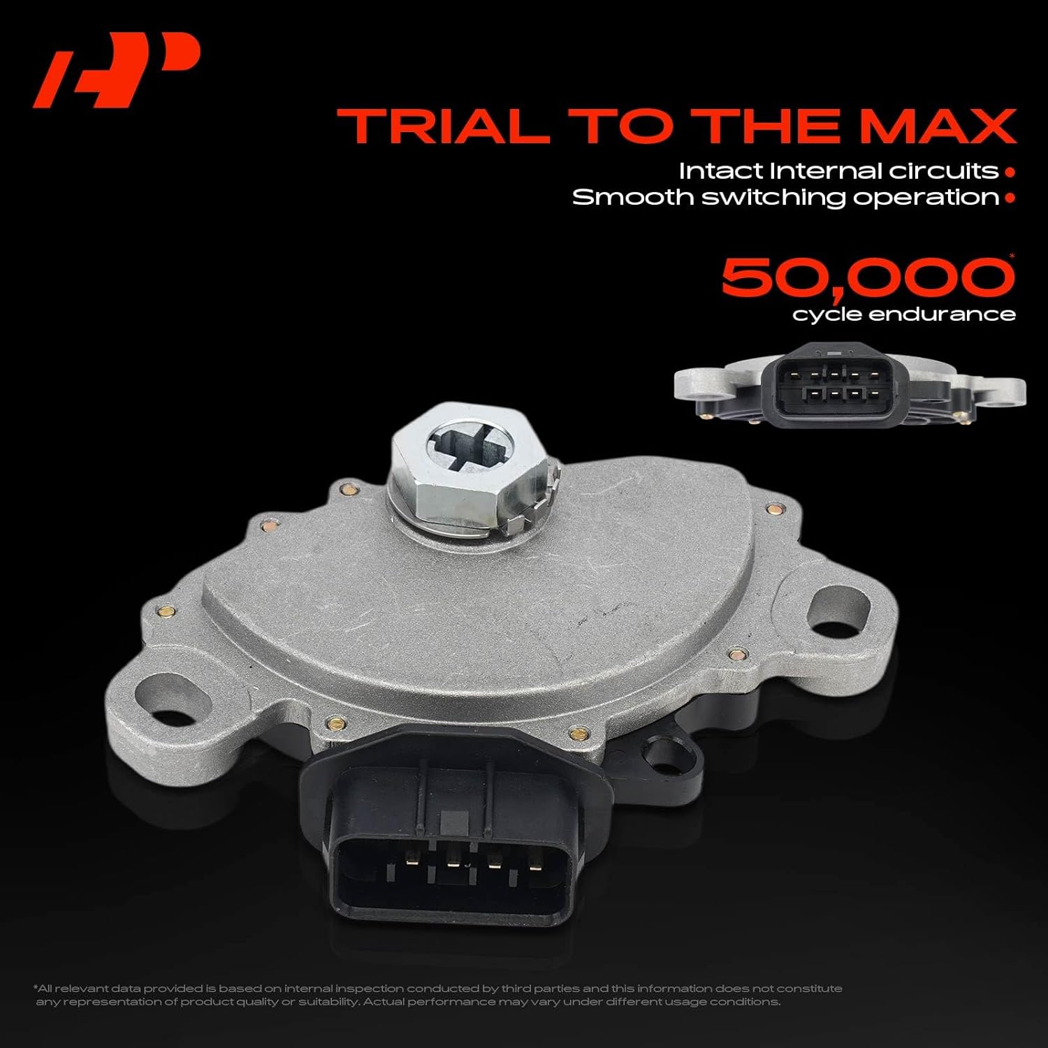 A-Premium Neutral Safety Switch Compatible with Ram 3500/5500 2013-2019, 4500 2013-2018, 9 Pins