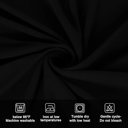 Miniatura 3 de Manteles ajustables de 6 pies para mesas rectangulares, 2 piezas, protector de mesa de elastano elástico para banquetes, camas de masaje, bodas,