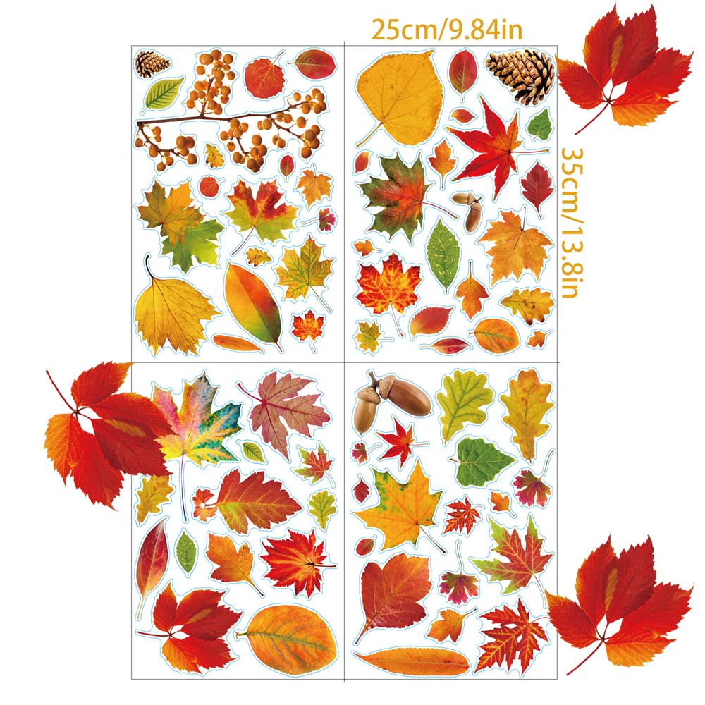 HILKKET Décoration D'automne En Bois, 7 Cm, Décoration D