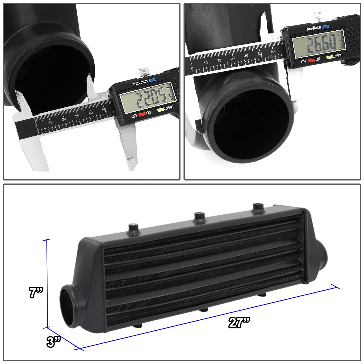 Intercooler Turbo Frankberg - Compatibile Con Fiat Fiorino/Qubo, Peugeot Bipper, Citroën Nemo (Sostituto 51790623)