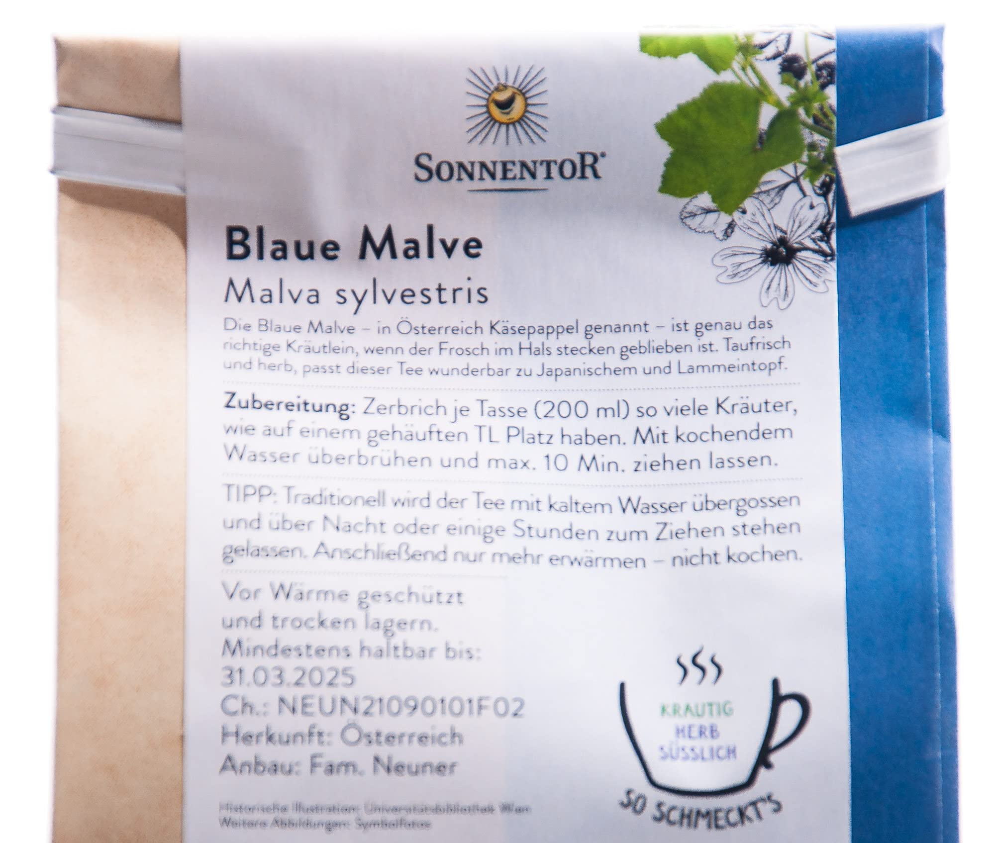 Käsepappel (Blaue Malve) lose 6 x 50 g