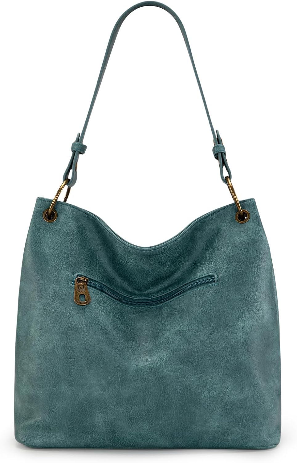 Montana West Hobo Bag for Ladies Shoulder Handbags with Back Pocket | Purses, with Zipper, Purses, with Zipper - Image 3