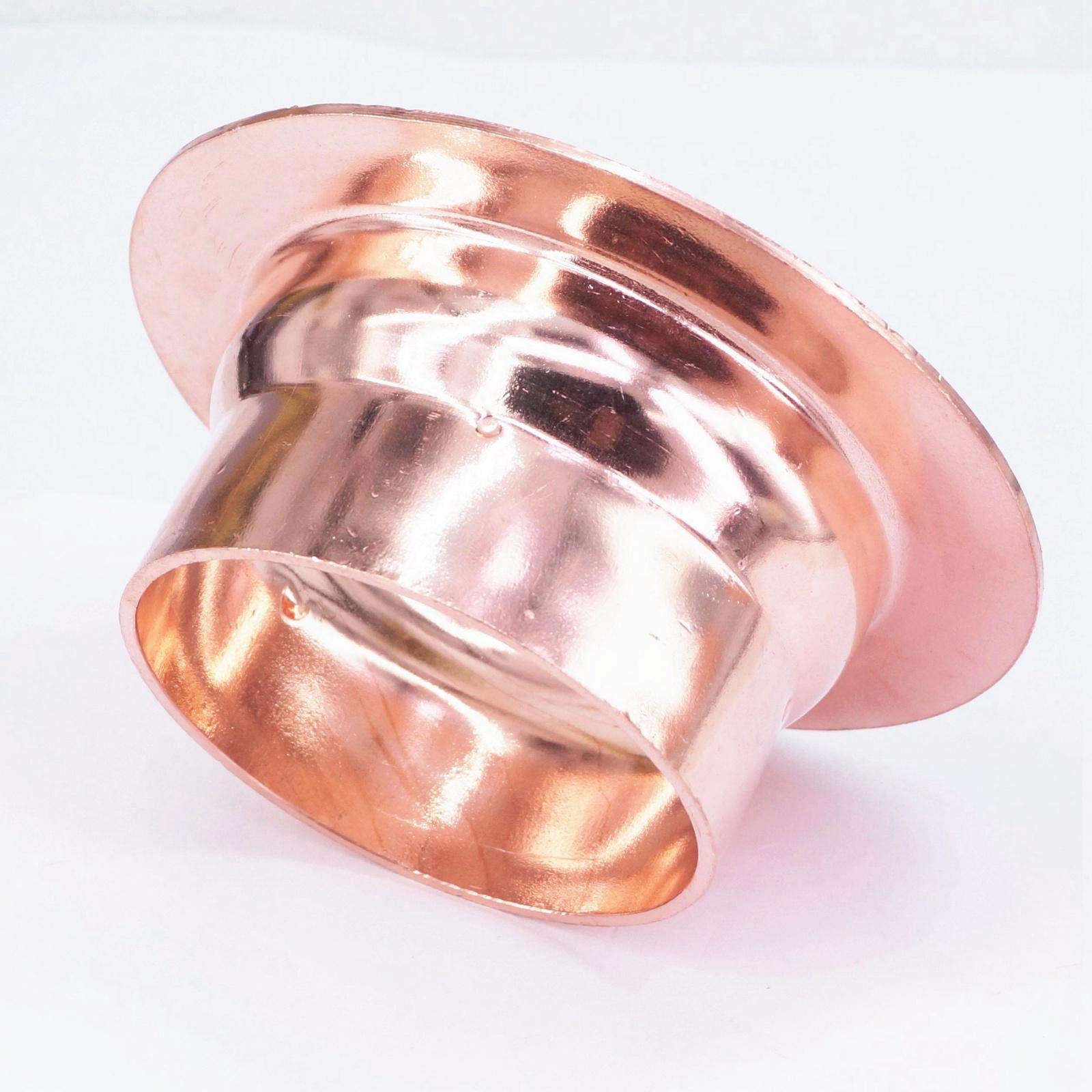 Accesorio de tubería de inserción de Cobre con Brida for Aire Acondicionado, refrigerador y Enfriador, con diámetro Interior de 80 mm