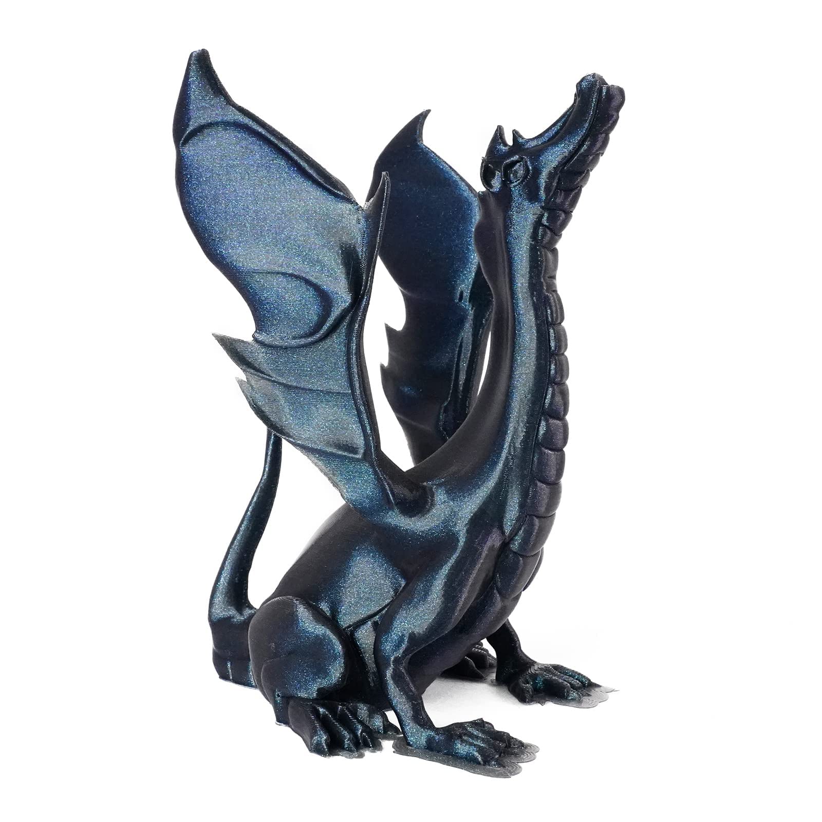 FLASHFORGE Filamento per stampante 3D in PLA multicolore,filamento di stampa 3D a cambio rapido di colore da 1,75 mm,filamento di stampa 3D camaleontico che cambia colore con la luce (titanio bruciato