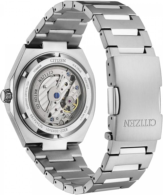 Citizen Men Analogue Automatic Watch Super Titanium Zenshin 60