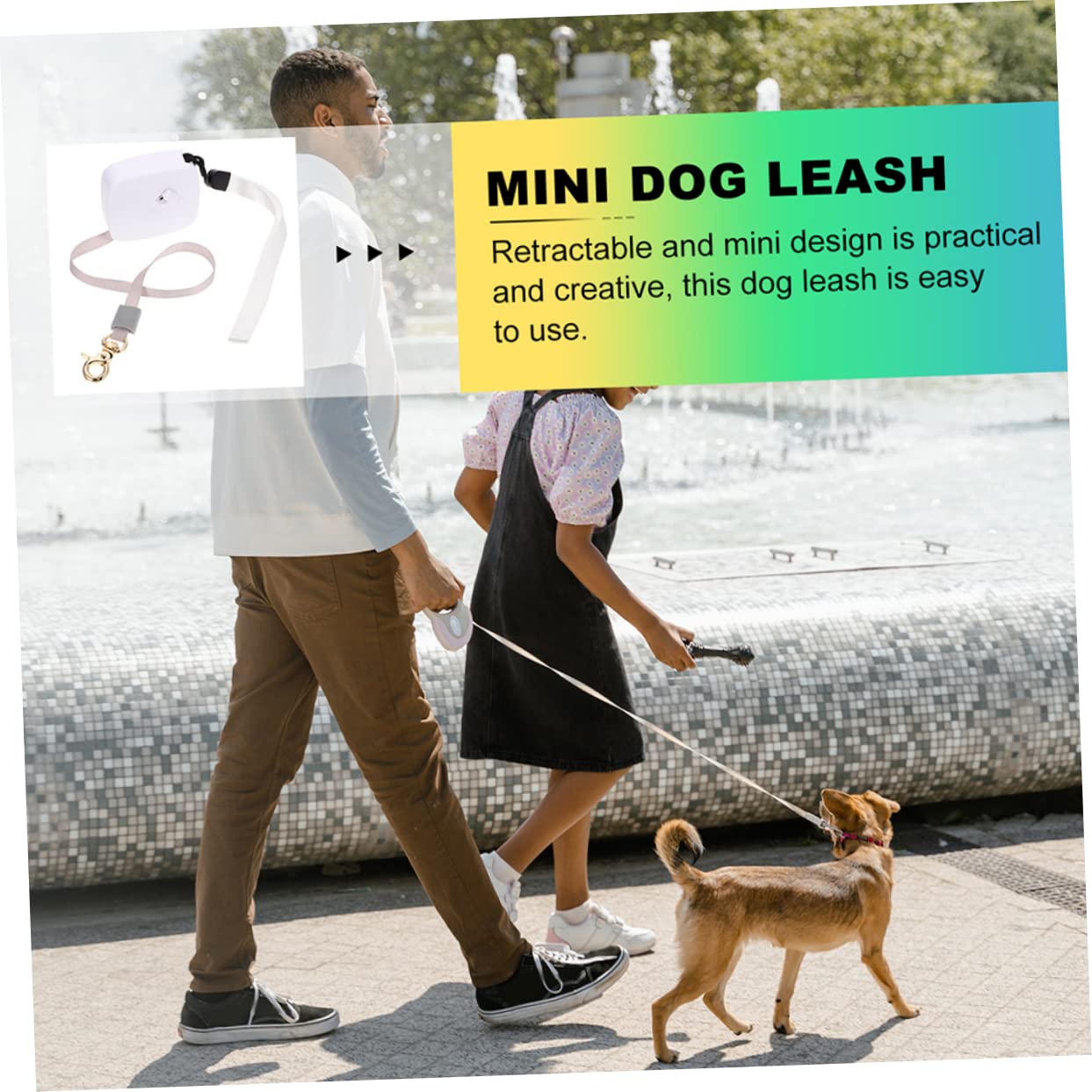 BESPORTBLE 4stücke Retractable Dog Leash Flexibles Band Für Kleine Und Mittelgroße Hunde Ergonomischer Griff Für Und Outdoor-aktivitäten