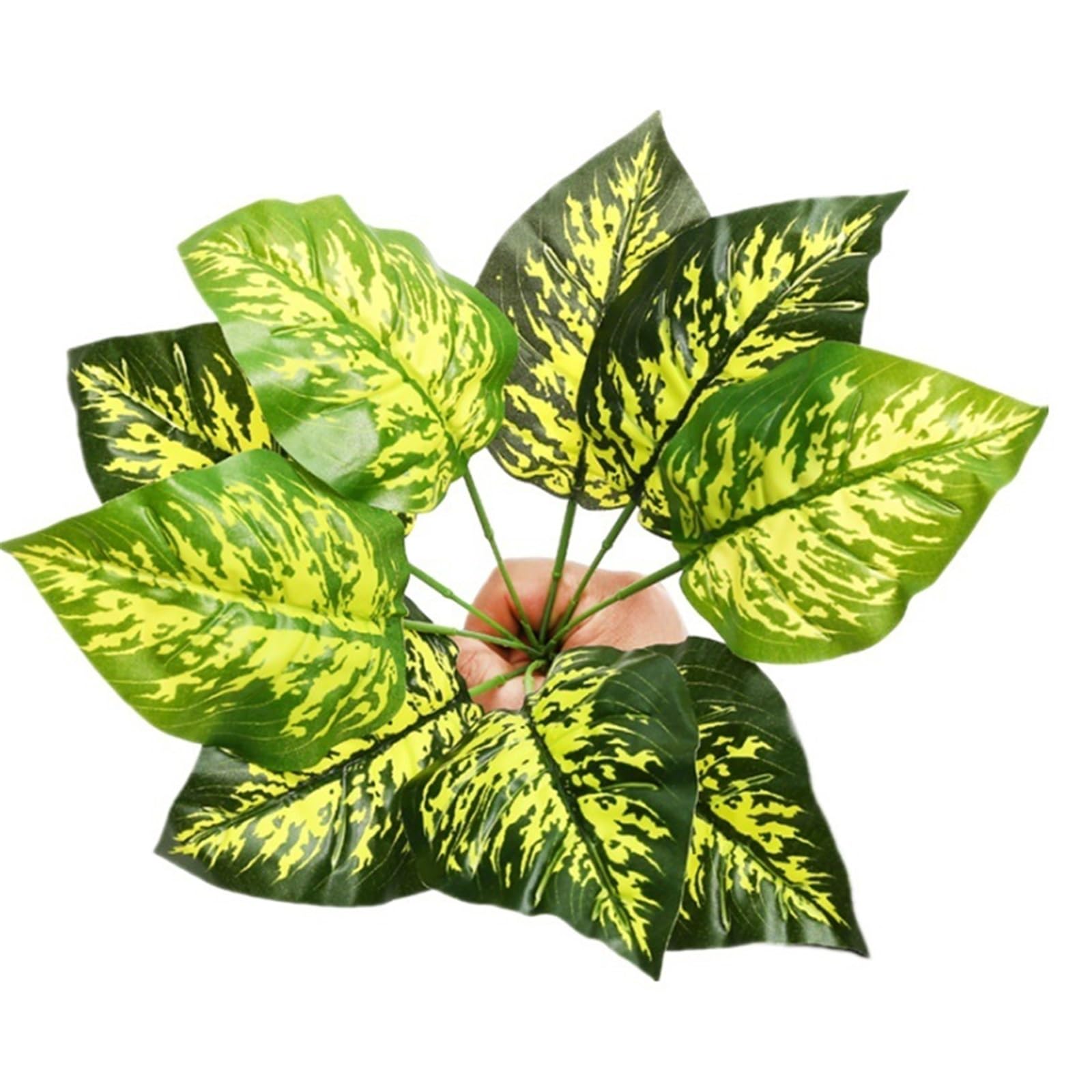 WBCDXCBB Simulated Green Plants, Plastic Persian Grass, Landscape, Plant Wall Materials 1Pcs(MiddlePersia)