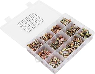 Rivnut de cabeça chata zincada, fácil de transportar Conjunto de porcas de rebitagem cegas Conjunto de porcas de inserção roscadas Zincado para elevadores para instrumentos