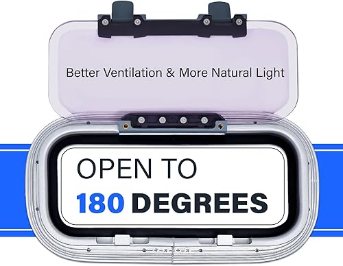 Miniatura 2 de Amarine Made Escotilla de acceso de barco de aluminio anodizado, escotilla de acceso marino de 14.5 x 7.6 pulgadas, compatible con cubierta de 1.220