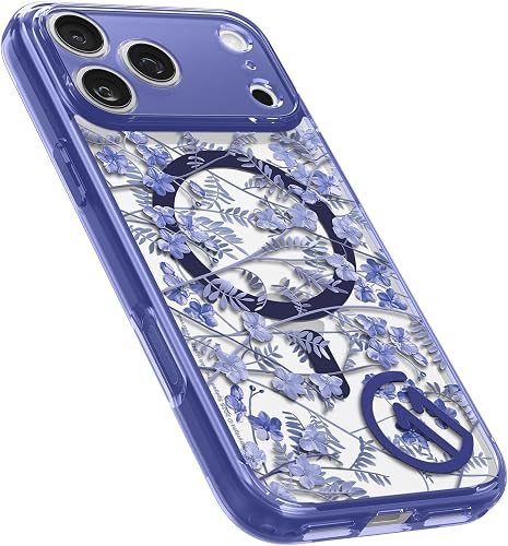Spigen Ultra Hybrid c11 MagFit Case Compatible with iPhone 17 Pro [c11 Series Cobalt Spring edition] [Camera Control Button Covered] [MagSafe Compatible] [3D Effect with Hexa-Layer] - Cobalt Spring - 5
