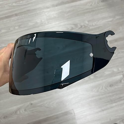 Miniatura 10 de D Skwal - Visera para casco de cara completa SHARK SkwalSpartanD-Skwal 2, apto para casco anti-UV, accesorios de repuesto (transparente)