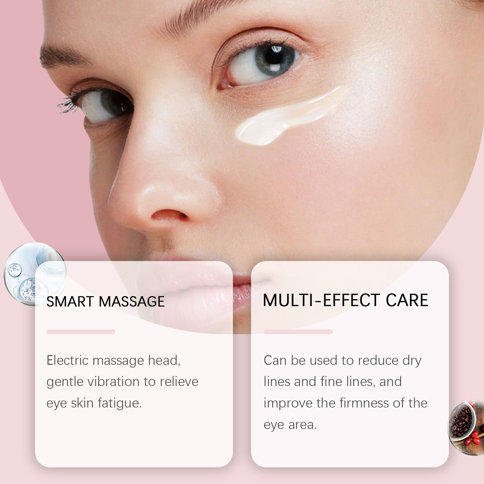 Amazon.com: Electric Massage Eye Cream for Dark Circles, Puffiness