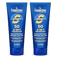 Vista 22 de Coppertone SPORT Loción de protección solar de amplio espectro SPF 50 (3 onzas líquidas) (el embalaje puede variar)
