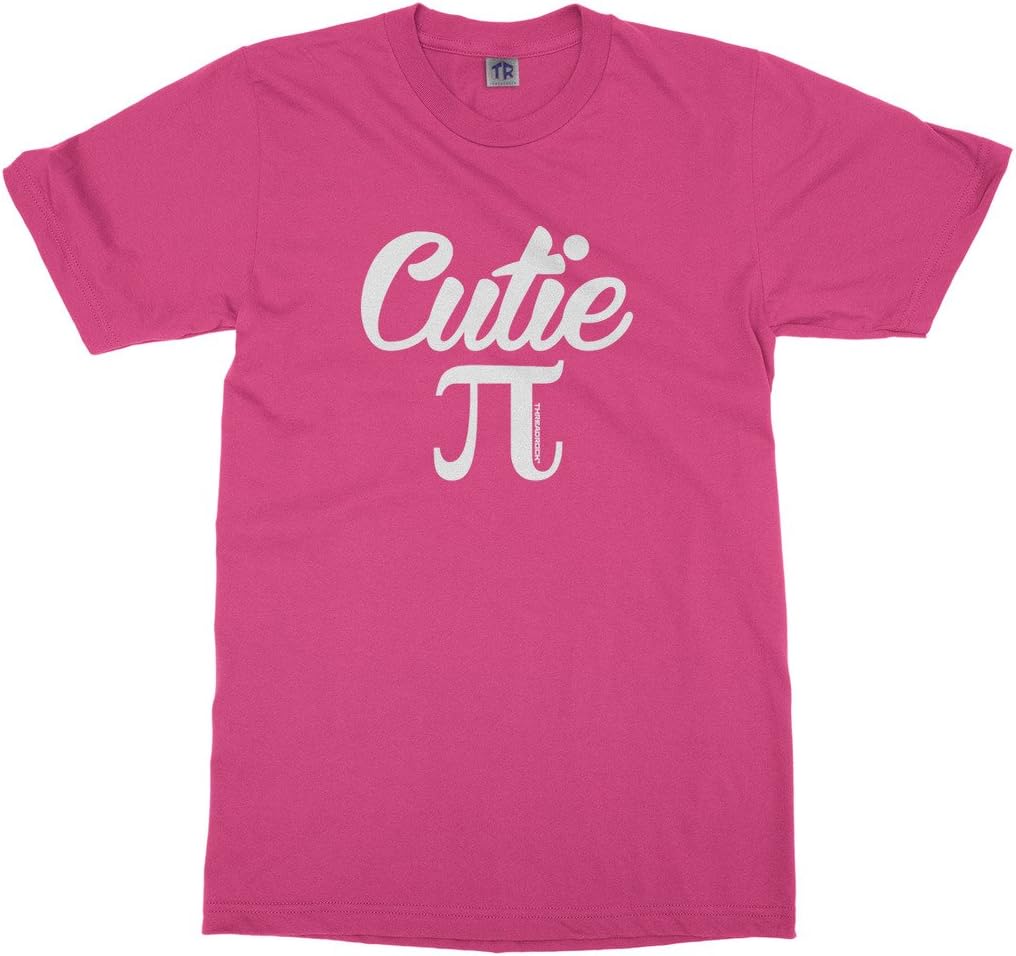 Threadrock Big Girls' Cutie Pi (Symbol) Youth T-Shirt