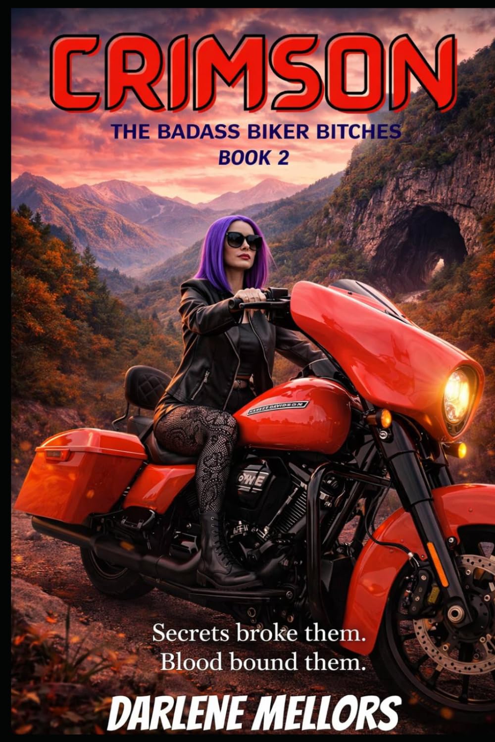 Crimson: The BadAss Biker Bitches Book 2 (BadAss Biker Bitches Series)