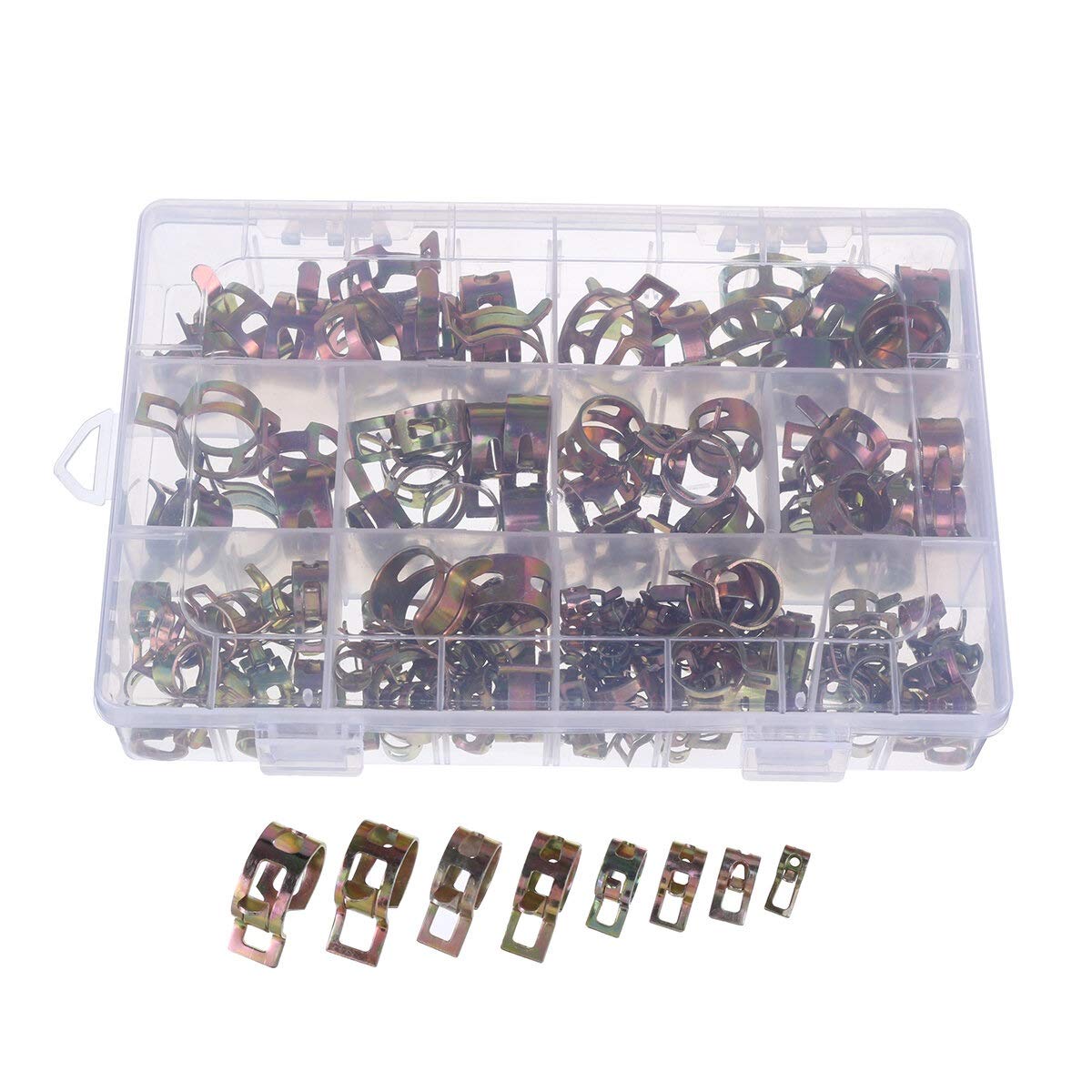 Composants DIY electronics 151pcs pour fixation de tuyau d'air et tuyau d'eau 5-20mm
