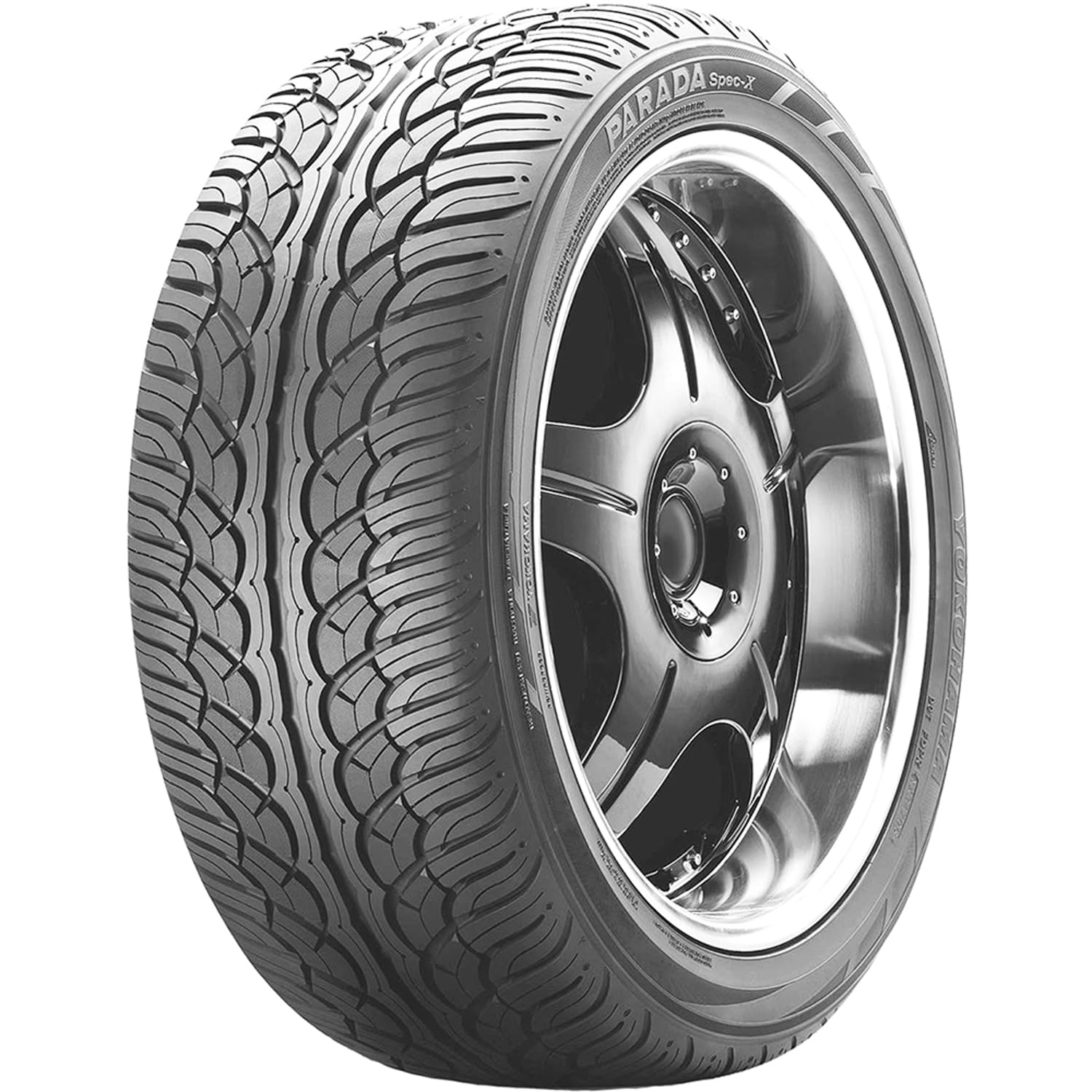 Amazon.com: 285/40R24 112V YOKOHAMA PARADA SPEC-X BW HWY