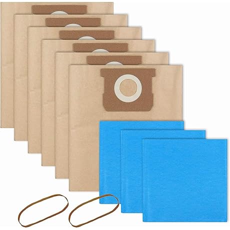 Stanley 6 Gallon Shop Vac Bags