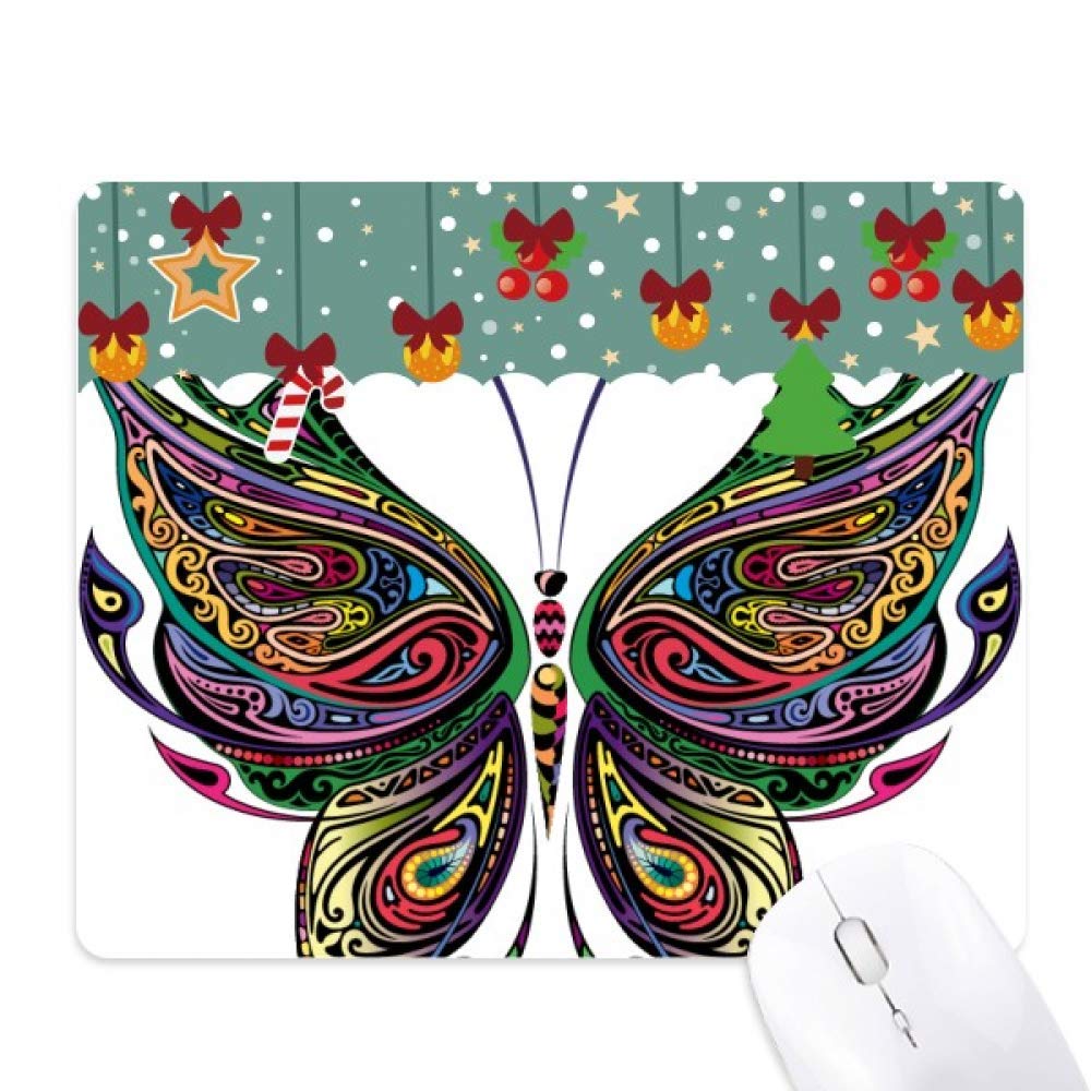 Alfombrilla de ratón con mariposas multicolor para ordenador de sobremesa y portátil 5
