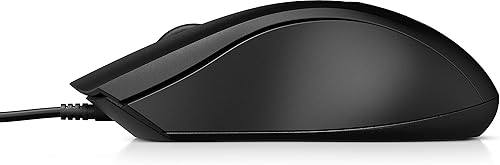 Miniatura 3 de HP Ratón USB 100 negro con cable. Compatible con PC con Windows, Notebook, Laptop, Mac Exclusivo de Tienda