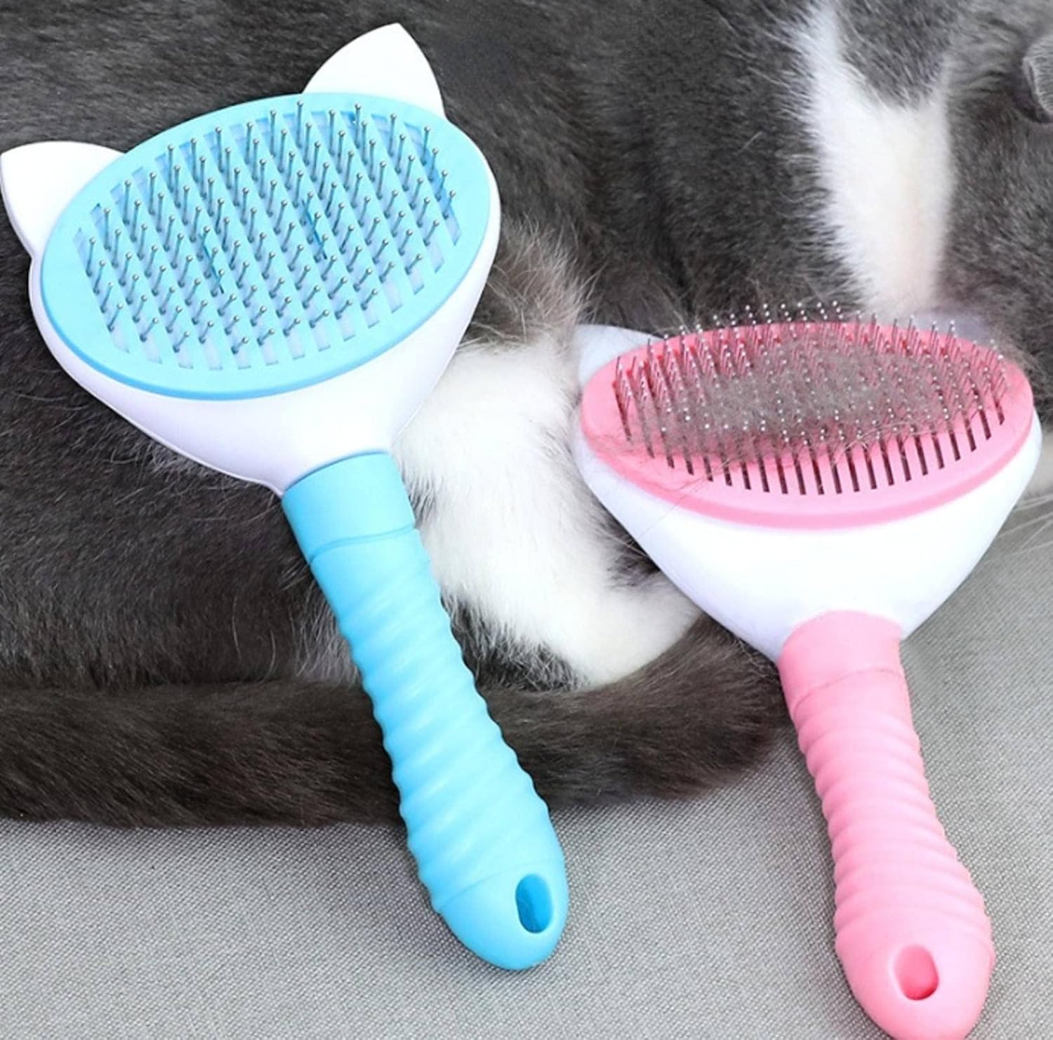 Pet Supplies pet cat Comb Long-haired Short-haired Dog Comb Puppy Automatic lint Roller cat Hair Brush Dog Brush