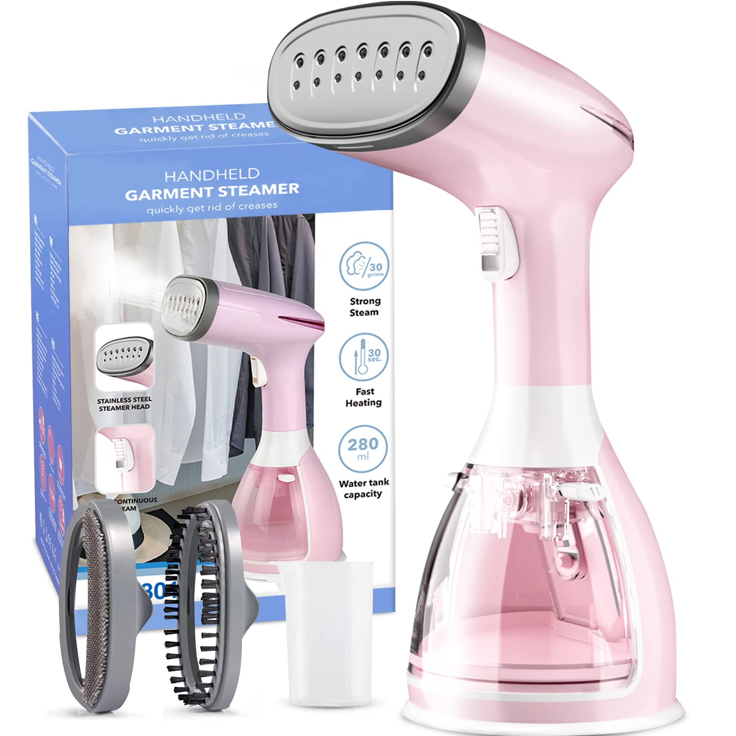 Secadora De Ropa Con Plancha A Vapor Automática - 1000W, Plegable, Temporizador 240 Min, Secado Rápido
