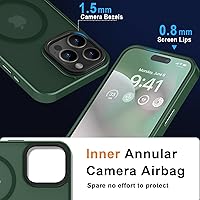 Vista 501 de MOCCA - Funda magnética resistente para iPhone XR de 6.1 pulgadas, compatible con MagSafe, funda con protección contra caídas de grado militar