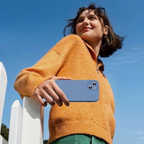 Miniatura 945 de Miracase - Funda diseñada para iPhone 11 con protector de pantalla, funda de goma de silicona líquida, protección total contra caídas y a prueba