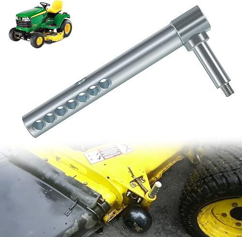 AM131288 Ajuste para brazo de rueda de cortacésped John Deere, utilizado en la posición delantera derecha de cortacéspedes 54C y 62C, compatible con